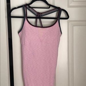 Zella athletic tank top with sports bra